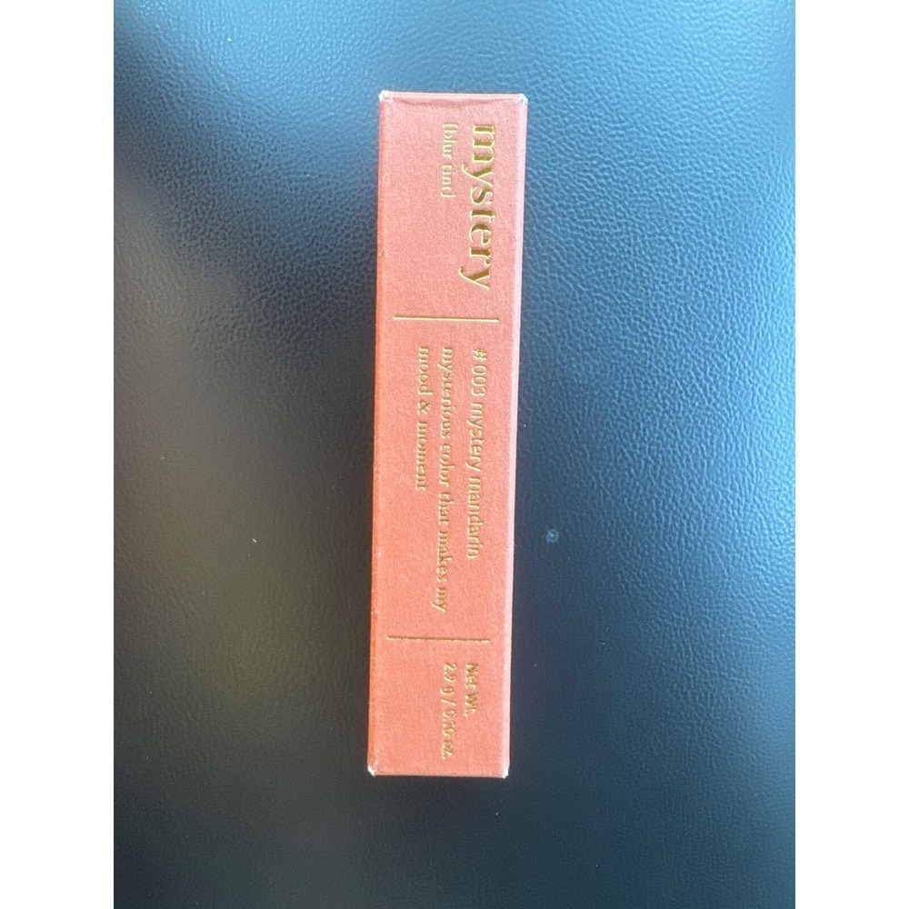 NEW I'M Meme Mystery Blur Tint #003 Mystery‎ Mandarin Lip Tint 0.10 oz Smooth